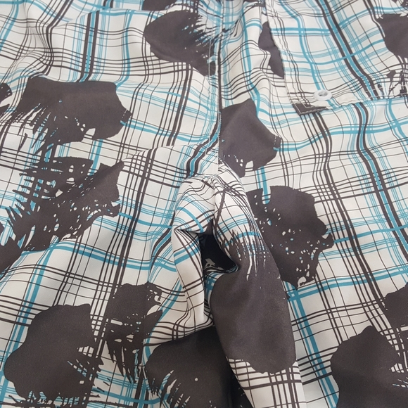 Mens Airwalk Swim Trunk Board Shorts Suit Plaid - Picture 11 of 12